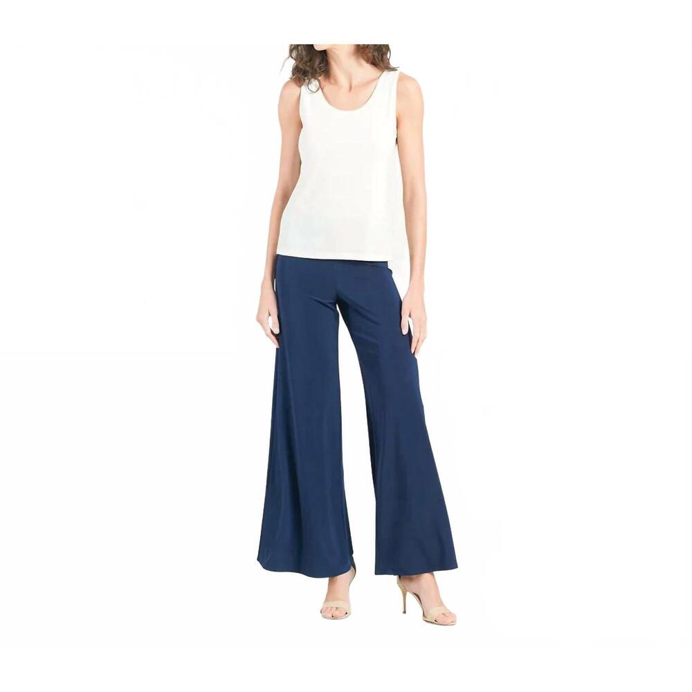 NEW CLARA S reversible neckline tank top in ivory